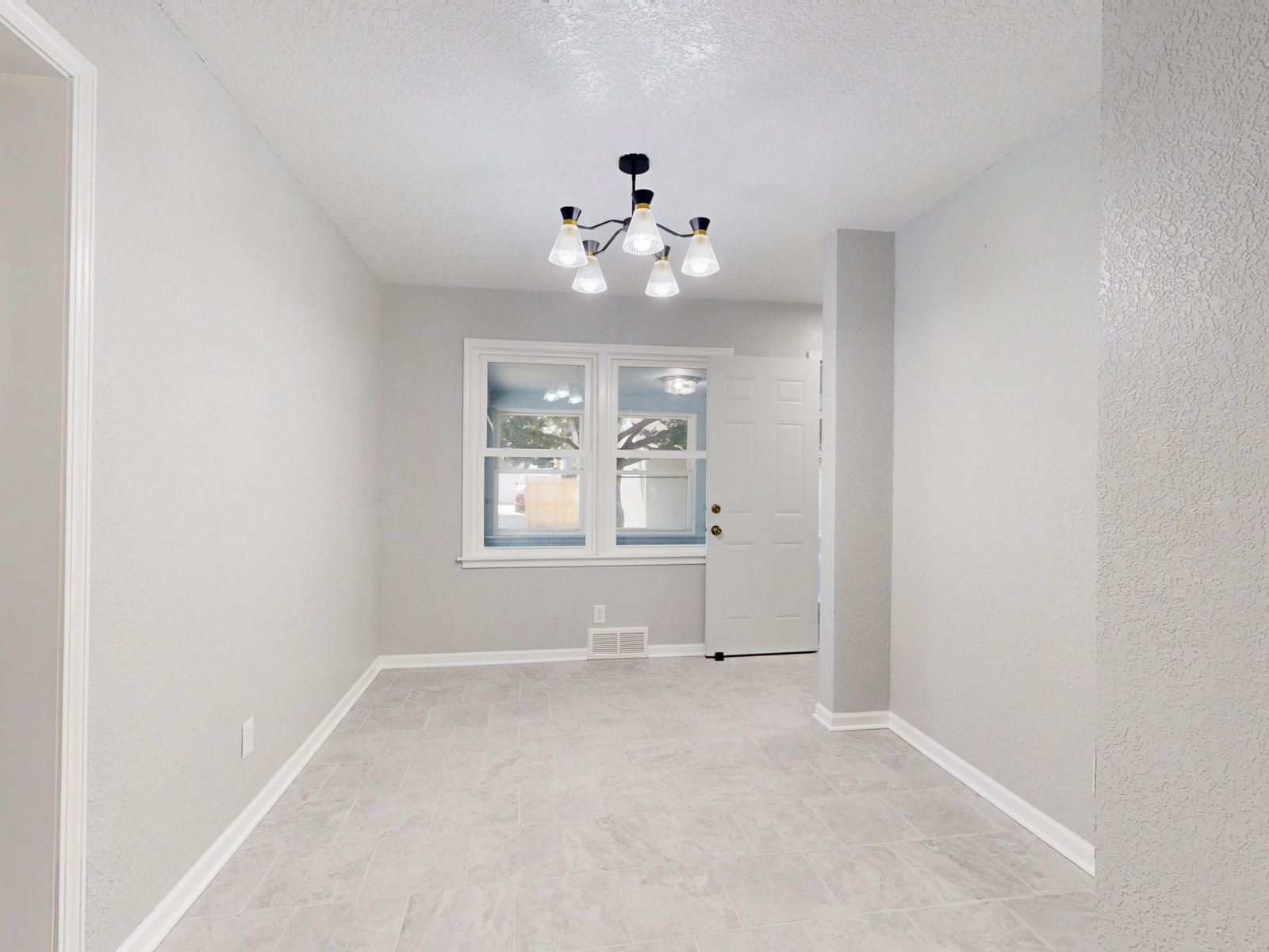 Dining room before