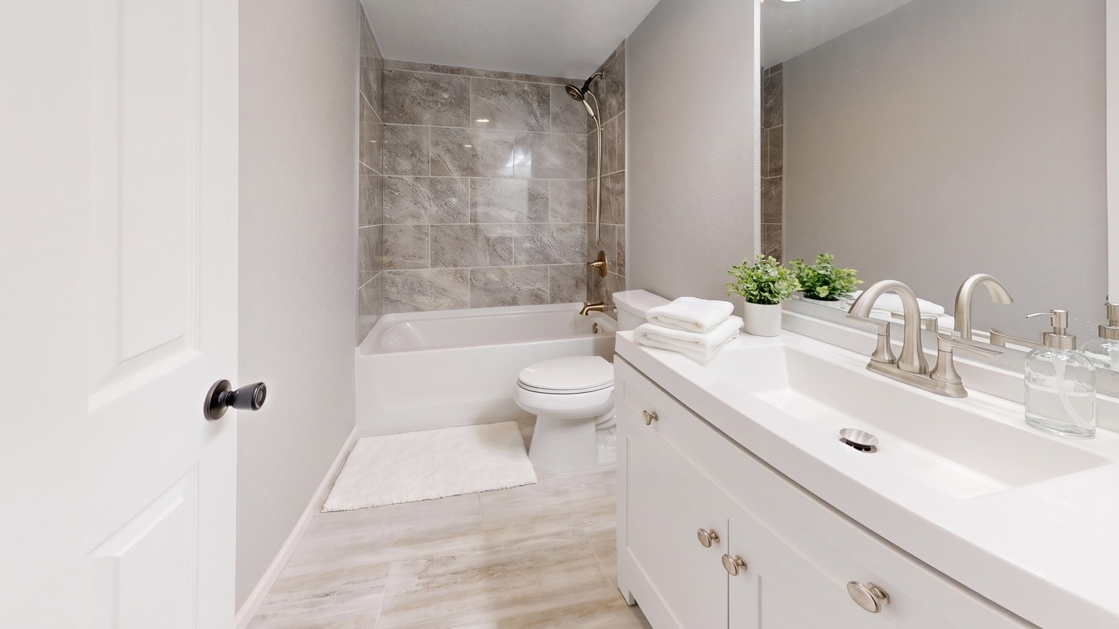 Bathroom after